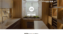 Desktop Screenshot of madereramitre.com
